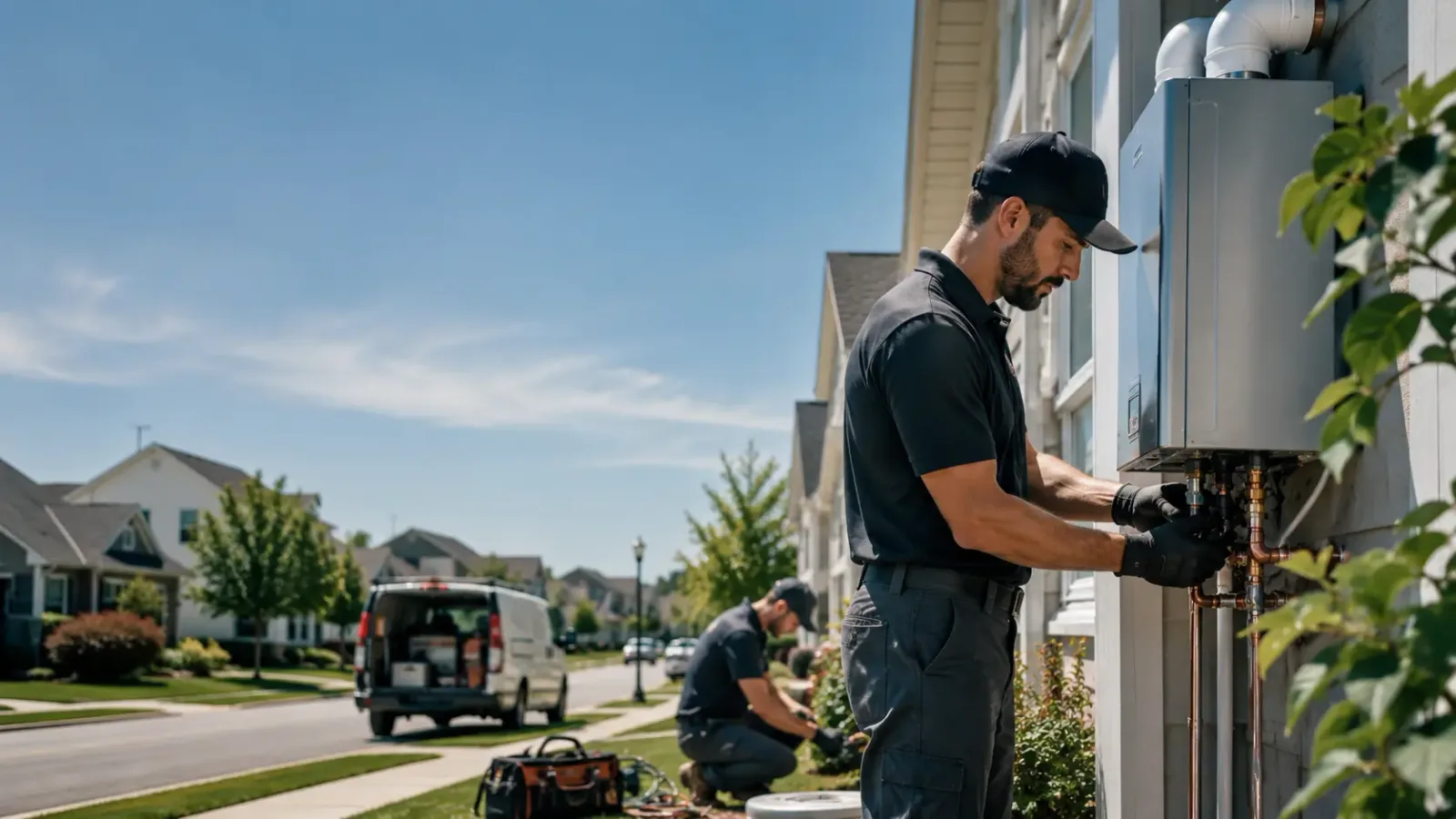Tankless Water Heater Installation in Java, SD